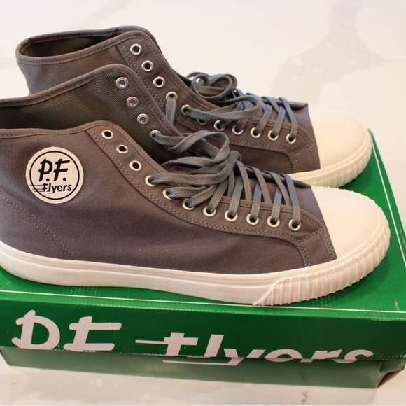 P.F. Flyers Other - P.F. Flyers Charcoal High-Top Sneakers